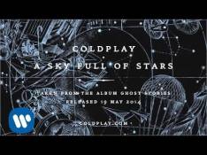 Singles Coldplay - A Sky Full of Stars Lyrics video
