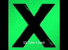 Singles Ed Sheeran - Take It Back video