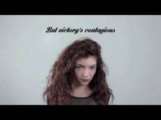 Pure Heroine Lorde - Glory And Gore video