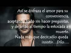 Singles Ricardo Arjona - Fuiste Tu video