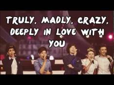 Singles One Direction - Truly Madly Deeply video